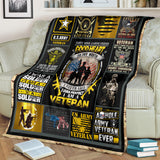 US Army Veteran Blanket