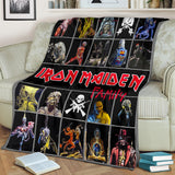 Iron Maiden Family Blanket