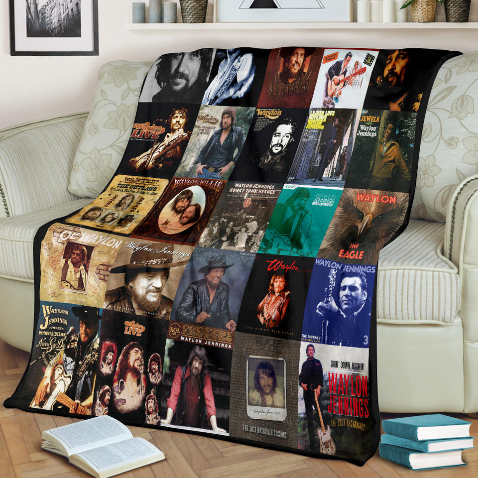 Waylon Jennings Blanket