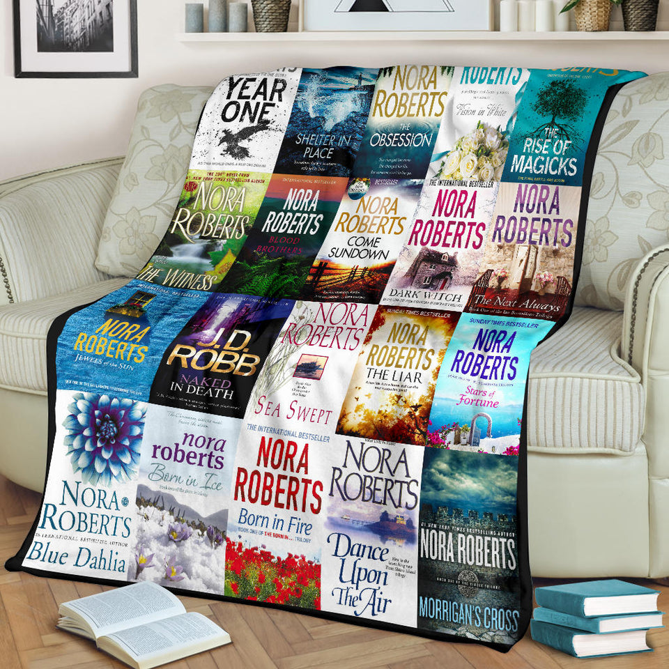 Nora Roberts Books Quilt copy