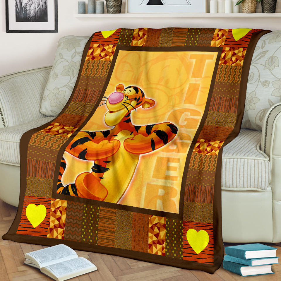 Tigger Cute Blanket copy