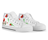 Colourful Boho Ladybird hand painted shoes