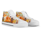 Cute Fox Hand Painted shoes Fox Illustration (2)