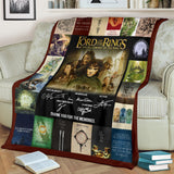The Lord Of The Rings Blanket