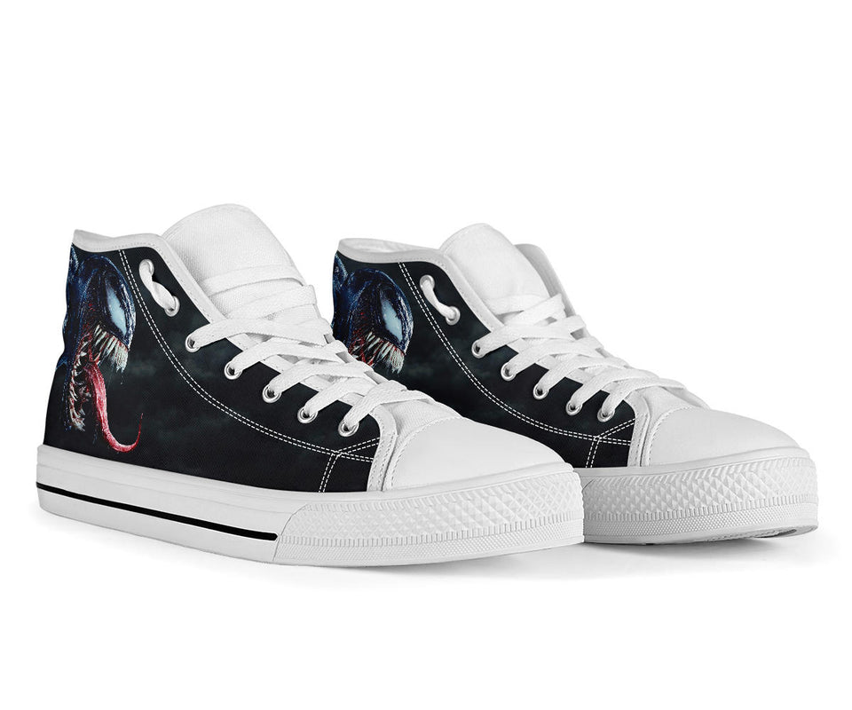 Venom Shoes, Spiderman Converse Style Shoes