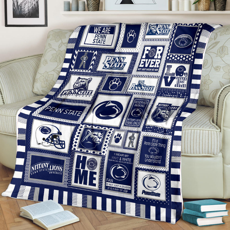 Penn State Nittany Lions 60x80b pillow