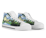 Totoro High Top Shoes, My Neighbor Totoro Unisex Hightop Sneaker, Anime Shoes