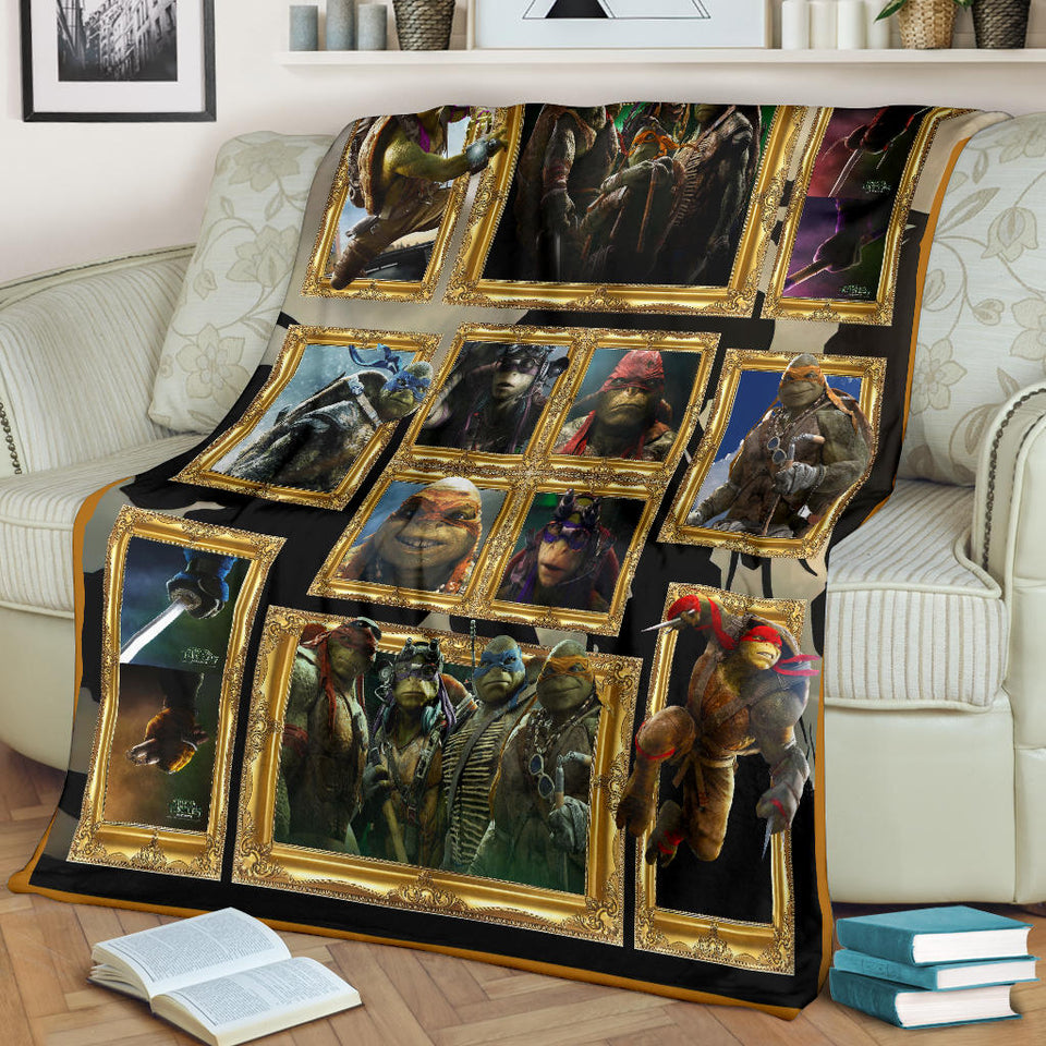 Ninja Turtle 01 3D Quilt copy