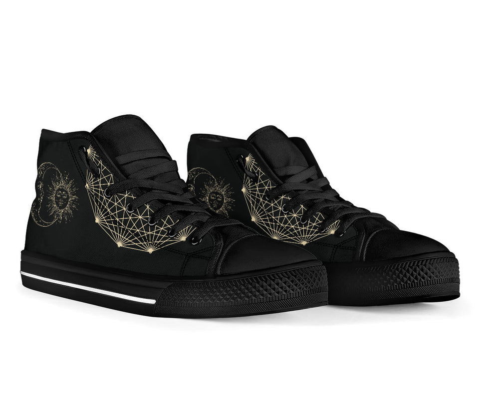 Womens Leather Shoes, Sun Moon Shoes