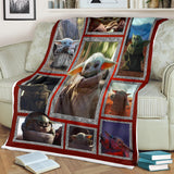 Baby Y-oda Blanket, Funny Blanket, Birthday Blanket Gift Idea for Men Women, Blanket Fit Couch Bed Sofa for Adult Child (Cozy Plush Fleece Blanket - 60"x80") PL