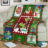 The Grinch Christmas Blanket