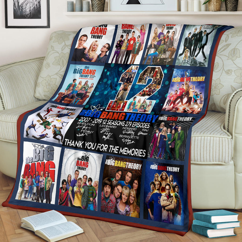 The Big Bang Theory Blanket