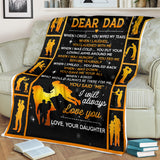 to My Dear DAD Love Your Daughter