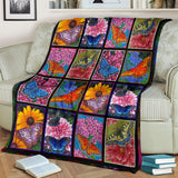 Butterfly Call Me Maybe Christmas Blanket copy