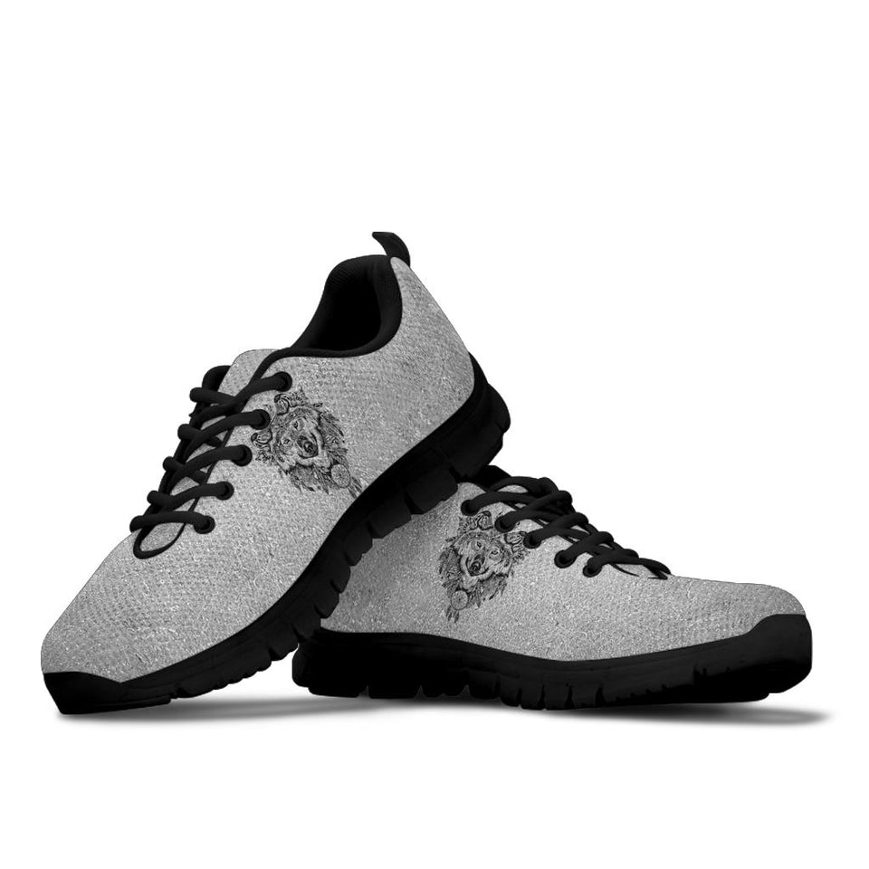 Gray Wolf, Leather Boots Women SNEAKERS