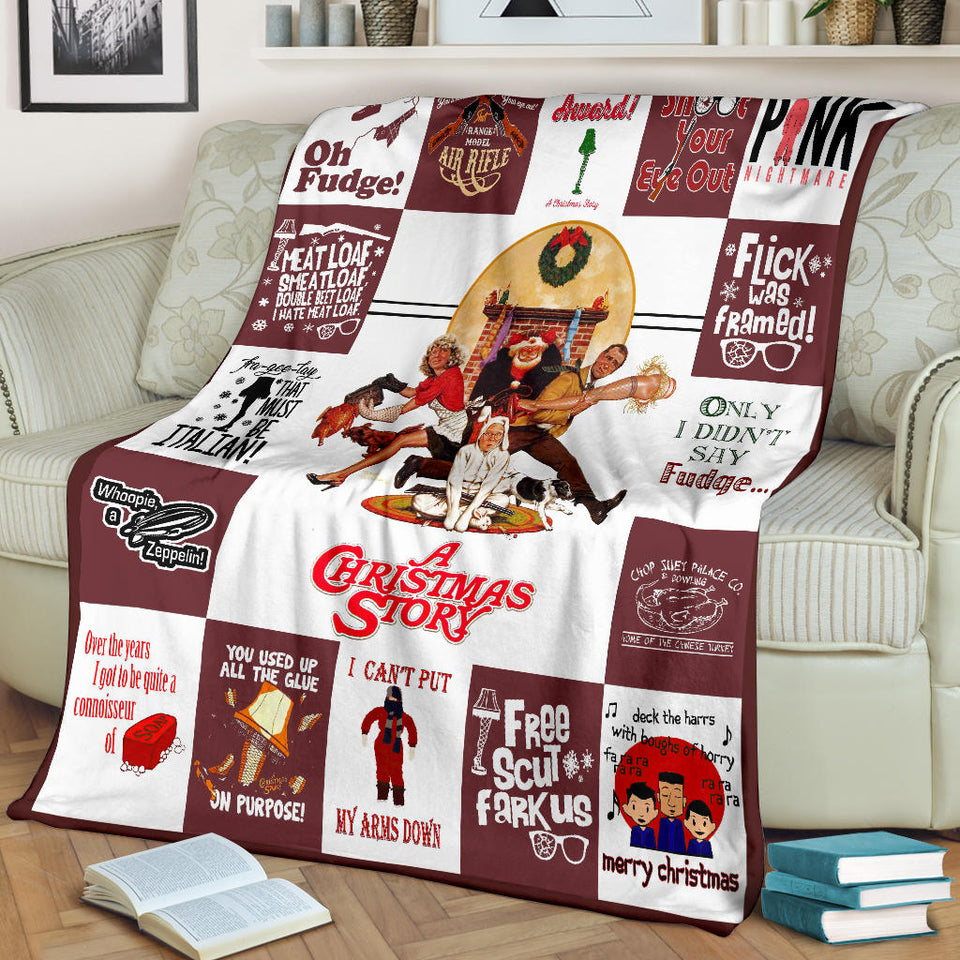 a christmas story blanket copy