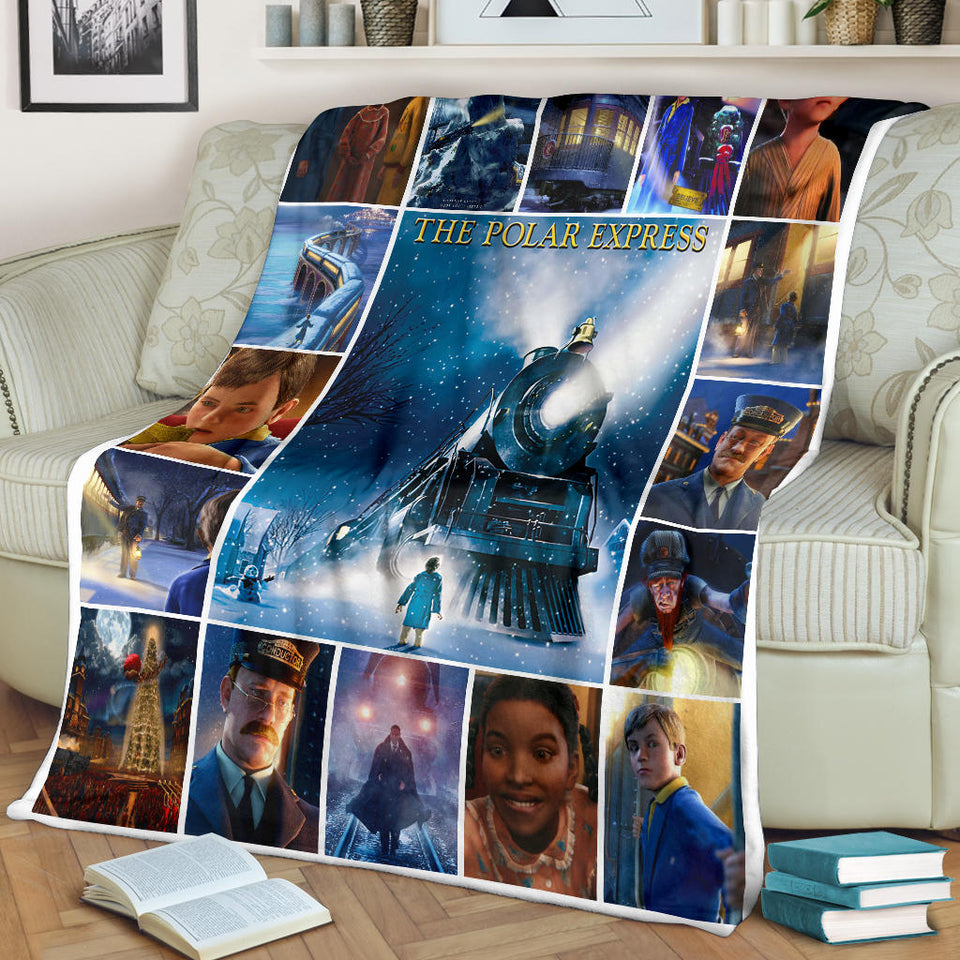 The Polar Express Blanket