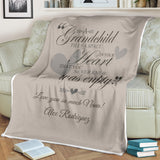 Grandma Blanket Throw for Kids Grandpa Mom