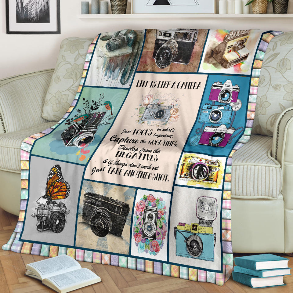 Photography Lover Blanket copy