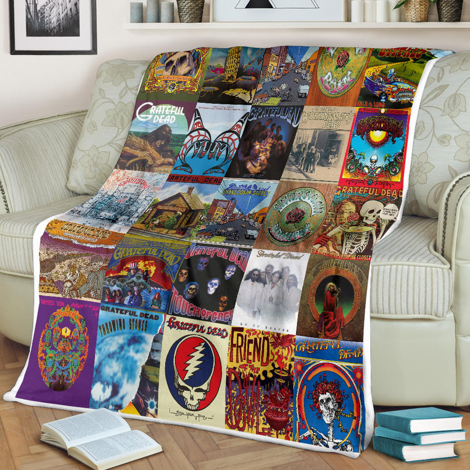 Grateful Dead Albums Quilt