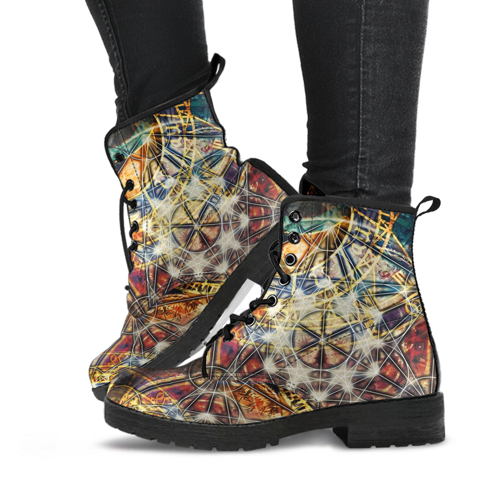Handmade Shoes Women, Sacred Geometry