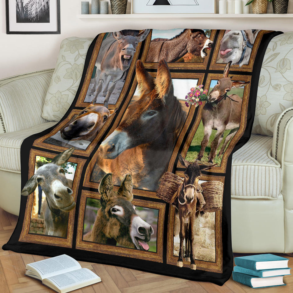 Donkey 3D Blanket
