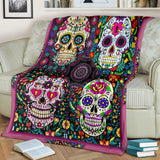 Sugar Skull Blanket