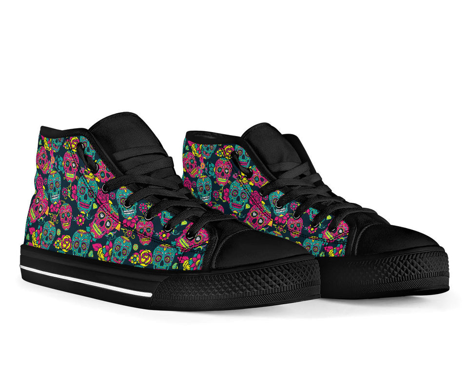 Sugar Skull Boots, Womens Skull Boots 2