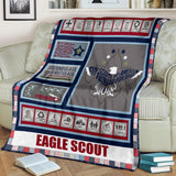 Eagle Scout 3D Quilt Blanket