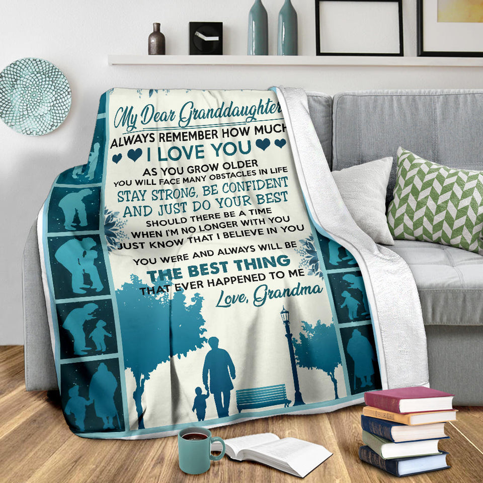 My Dear Granddaughter Love You Love Grandma copy