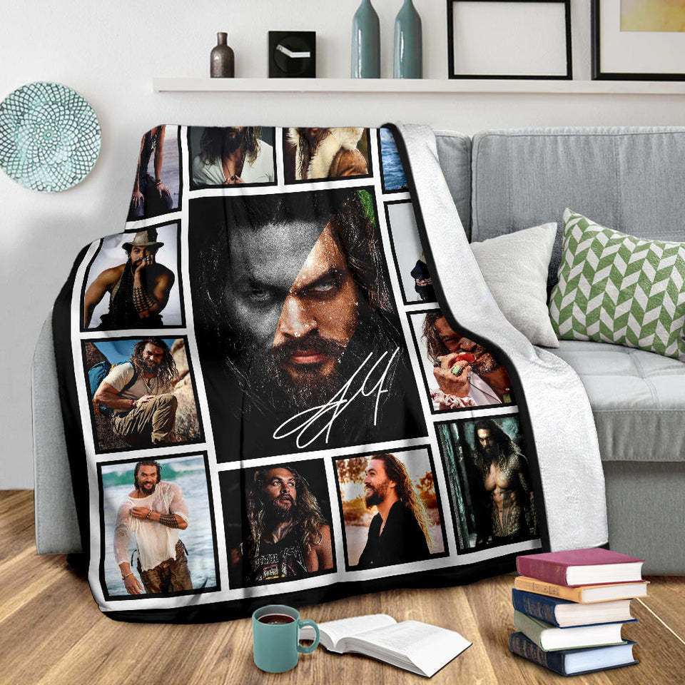 JASON MOMOA Quilt Fleece