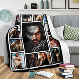JASON MOMOA Quilt Fleece