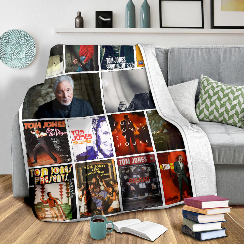 Tom Jones Album Ver 1 Blanket
