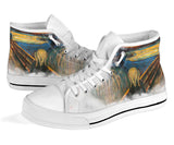 The Scream painting, Custom Made Shoes