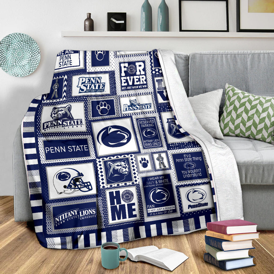 Penn State Nittany Lions 60x80b pillow