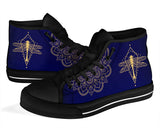 Golden Dragonfly, Lotus Mandala Boots high top( lam lai)