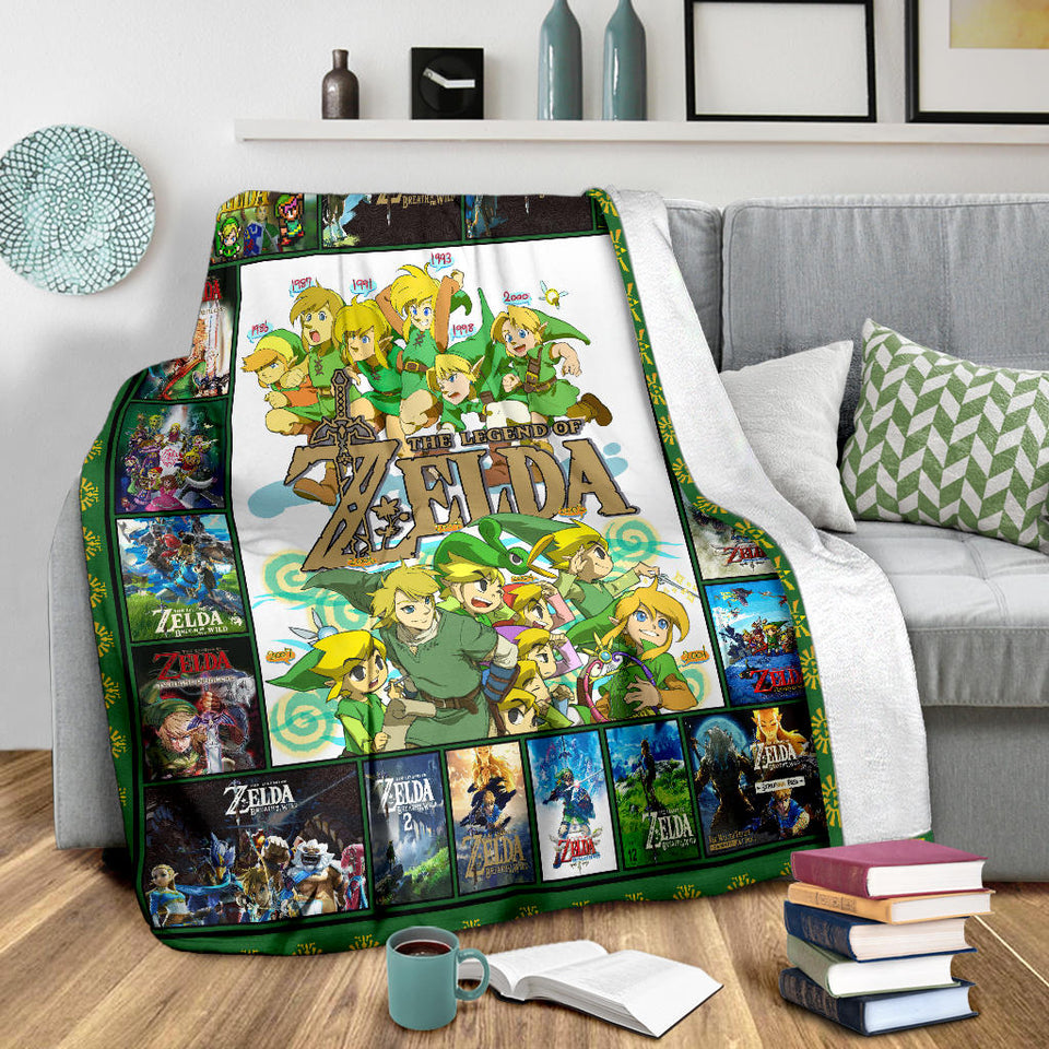 The Legend of Zelda V3 Blanket copy