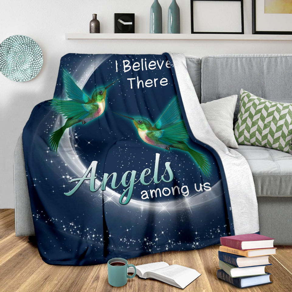 Hummingbird Angel Blanket