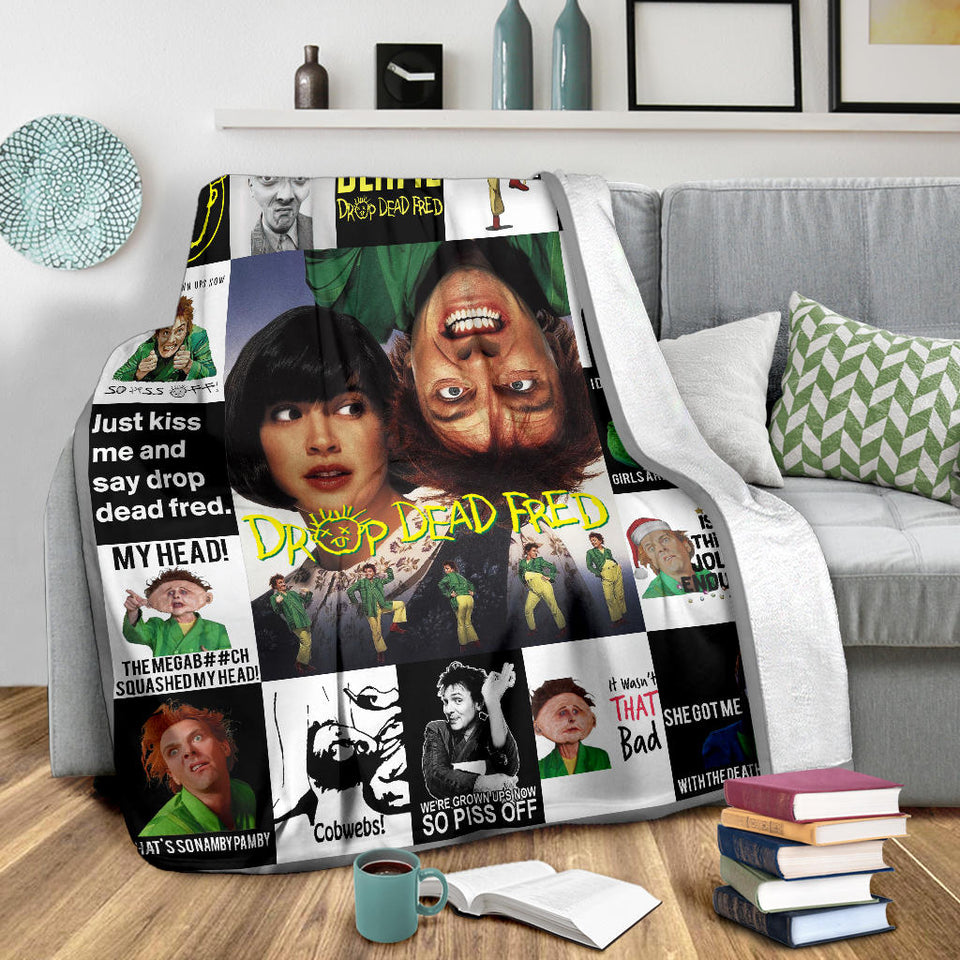 Drop Dead Fred V3 Blanket