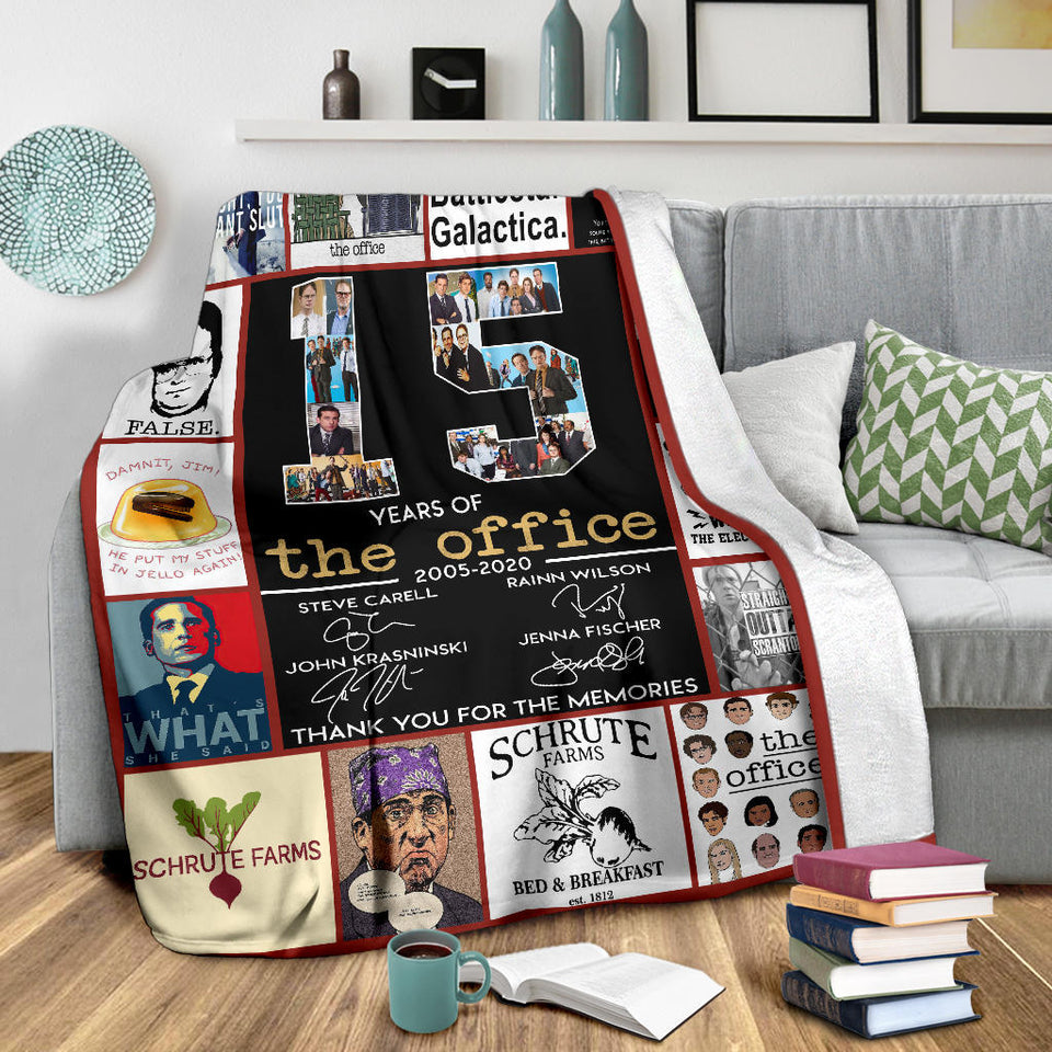 The Office Blanket 15 Years Of The Office copy