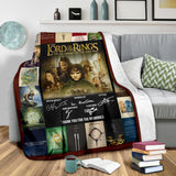 The Lord Of The Rings Blanket