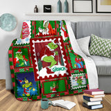 The Grinch Christmas Blanket