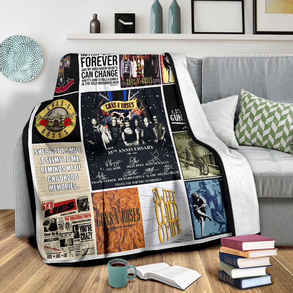 Guns N_ Roses Blanket