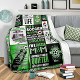 I Am The Soccer Mom Blanket
