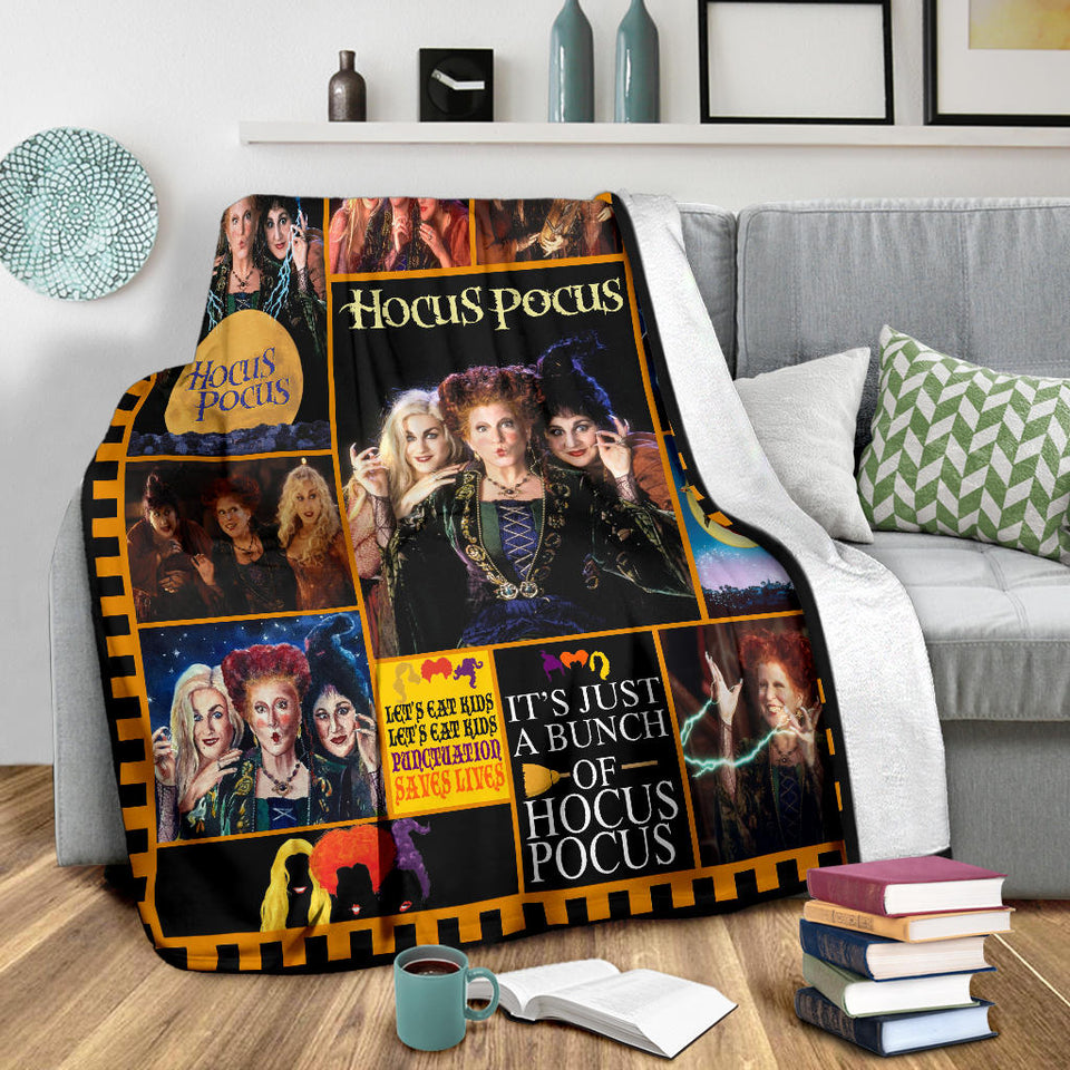 Hocus Pocus Halloween Version 3 Blanket