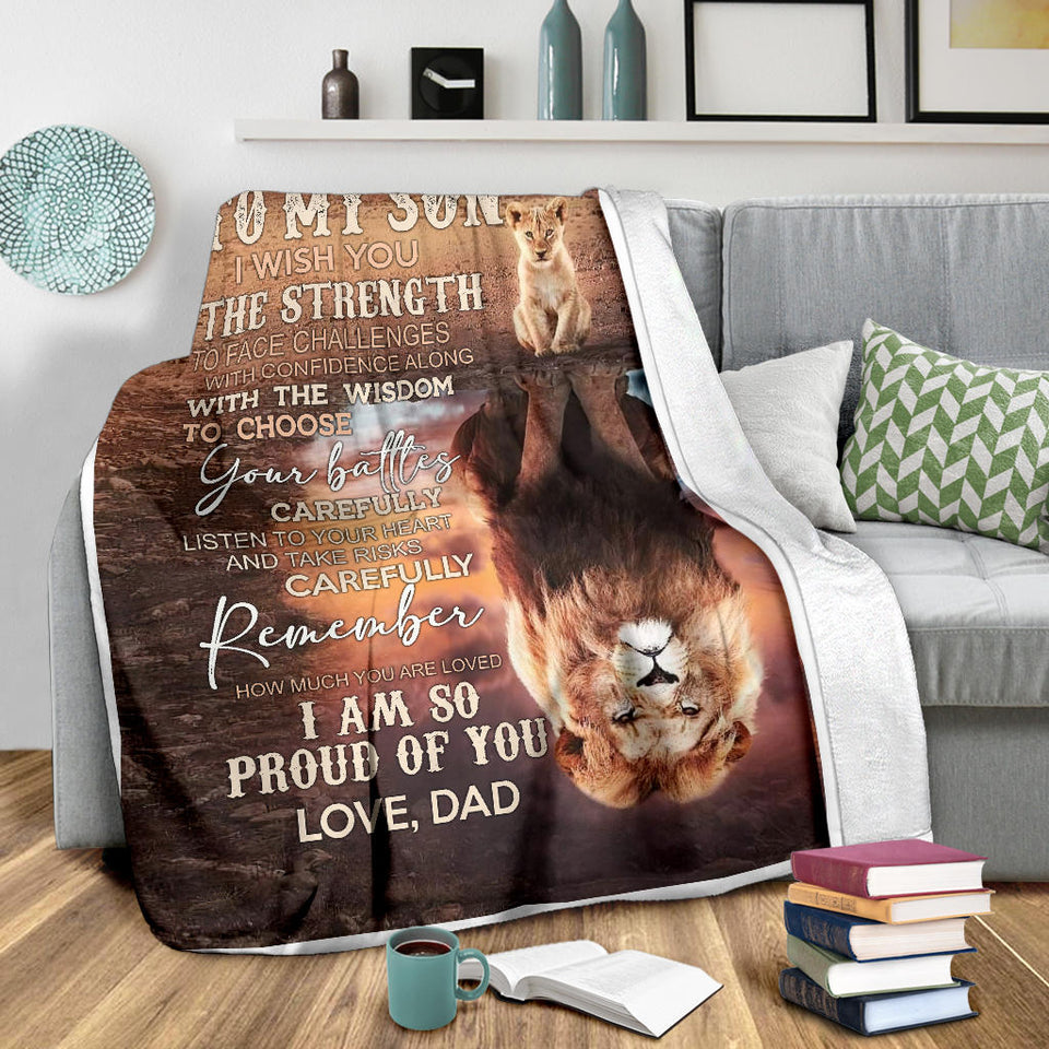 to My Son I Wish You The Strength from dad copy