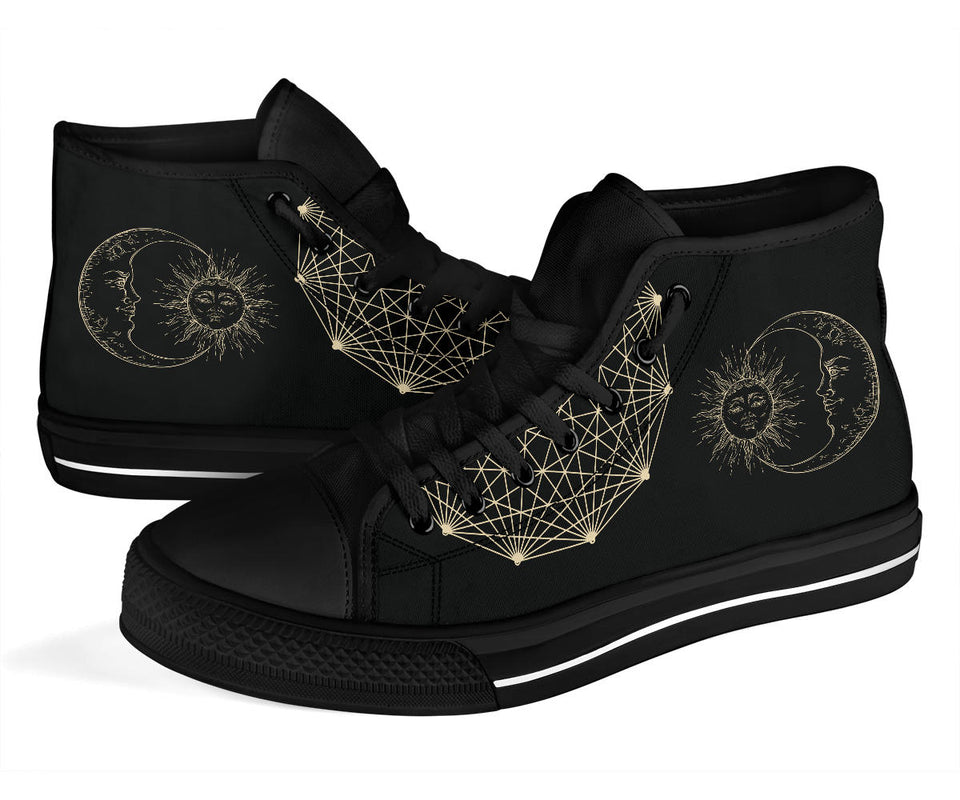 Womens Leather Shoes, Sun Moon Shoes
