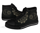 Womens Leather Shoes, Sun Moon Shoes