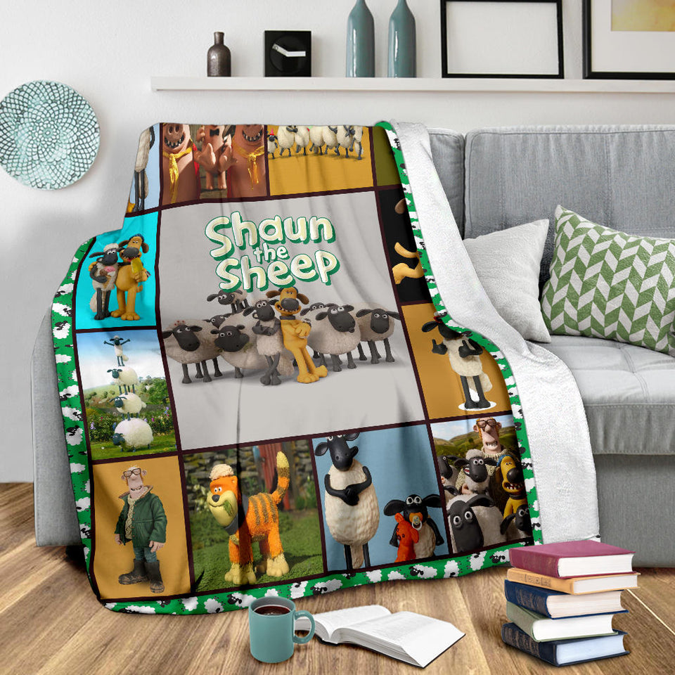 Shaun the Sheep Blanket