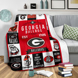 Georgia Bulldogs V3 Blanket copy